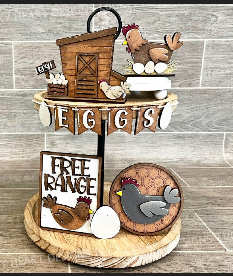 Chicken Tray Set - Kit