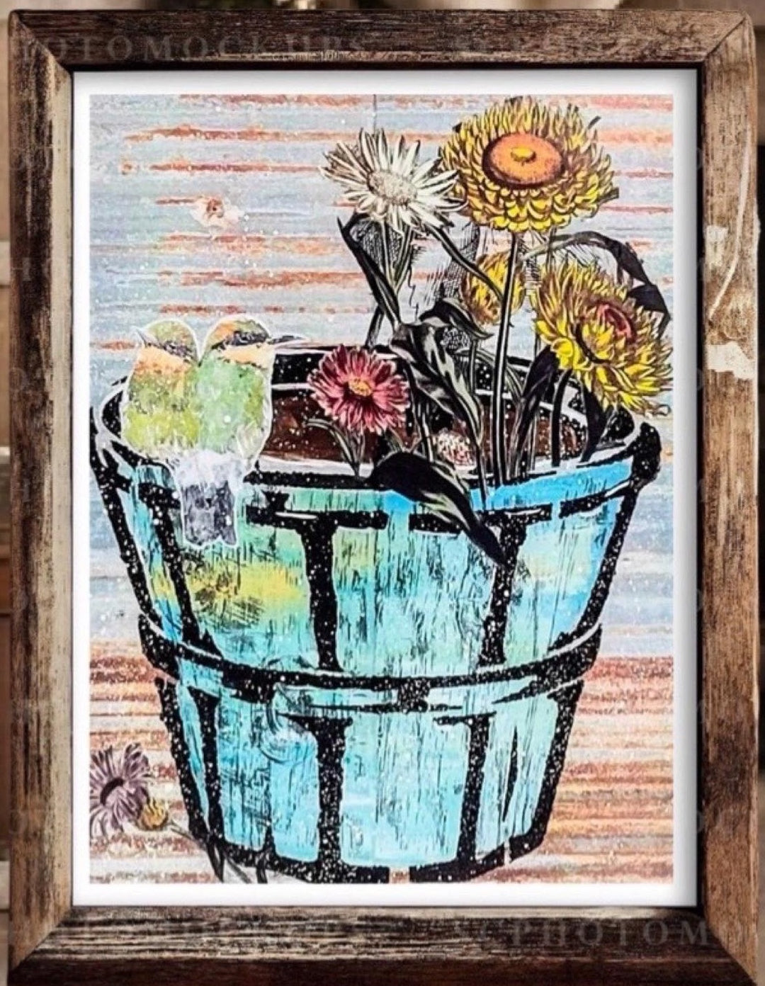 Mixed Media Class (frame not included) - April 9 - ADULTS ONLY - ENDED