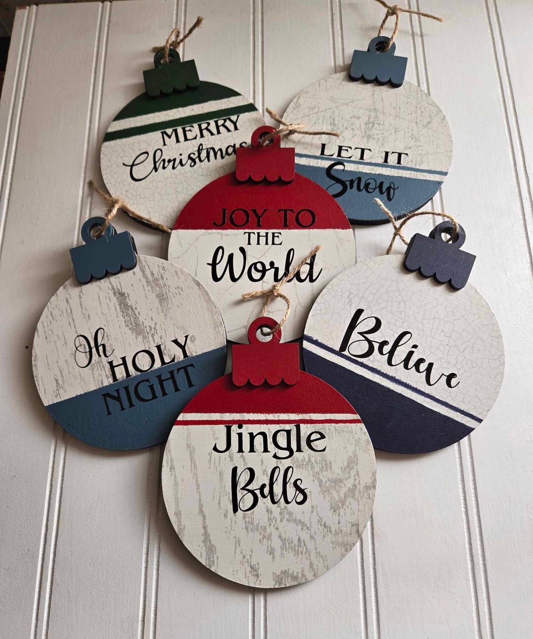 DIY Kit - Set of 3 Blank Ornaments
