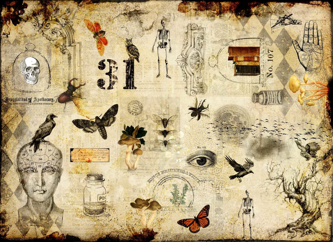 Decoupage Paper - Halloween Masterboard