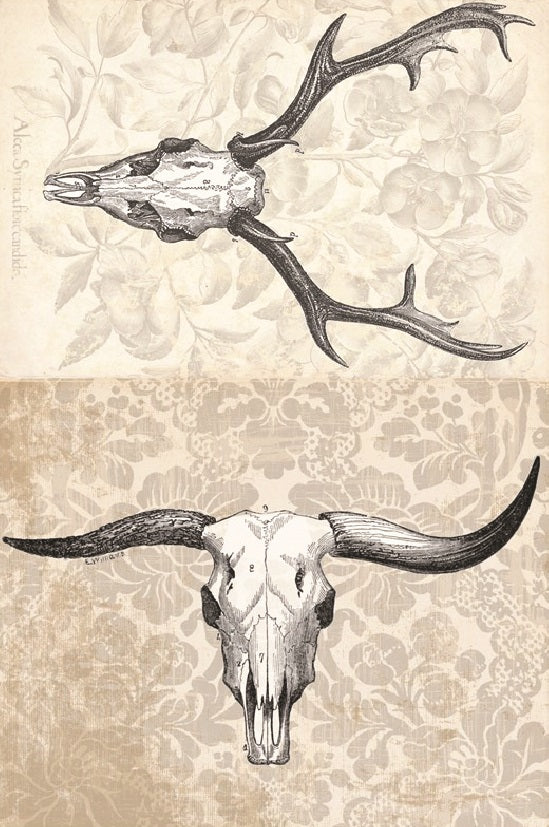 Decoupage Paper - Antler Project Block