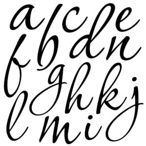 IOD Designs Stamp - Swoosh 12" x 12"