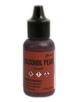 Ranger Ink - Alcohol Pearls Ink Scorch