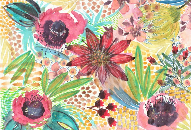 Decoupage Paper - Unique Floral