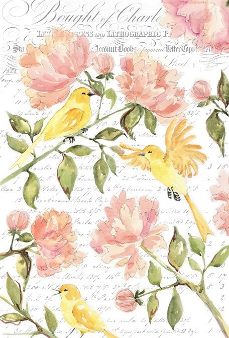 Decoupage Paper - Spring