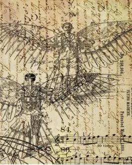 Decoupage Paper - Dreams of Flight 1