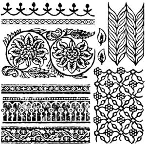 IOD Designs Stamp - Bohemia 12" x 12"