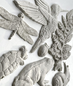 IOD Designs Mould - Dewdrop Pond 6" x 10"
