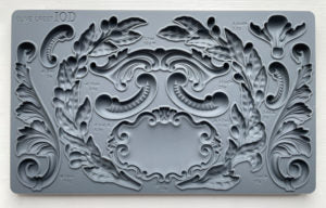 IOD Designs Mould - Olive Crest 6" x 10"