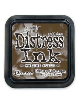 Ranger Ink - Walnut Stain 3" x 3" Distress Ink Pad