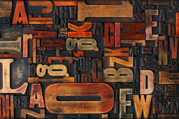 Decoupage Paper - Printer's Block