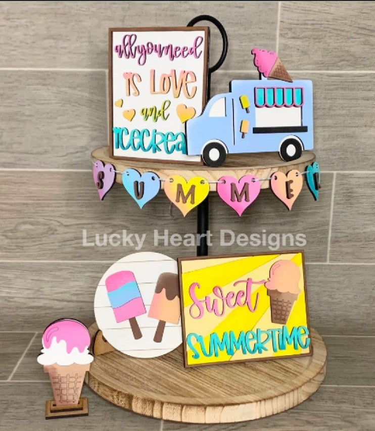 Summer Tray Set - Kit