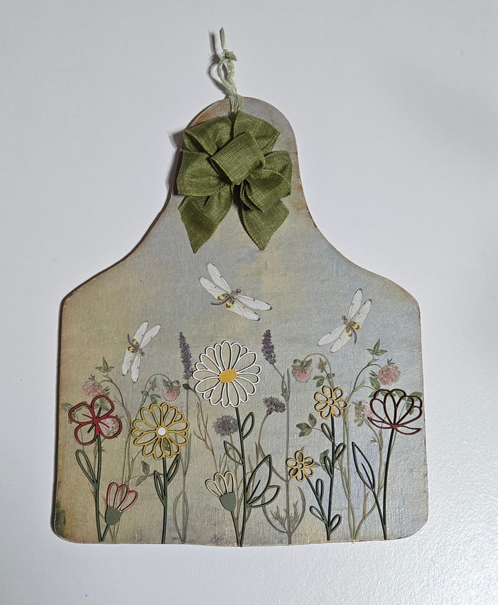 Delicate Wood Flowers - Set of 6
